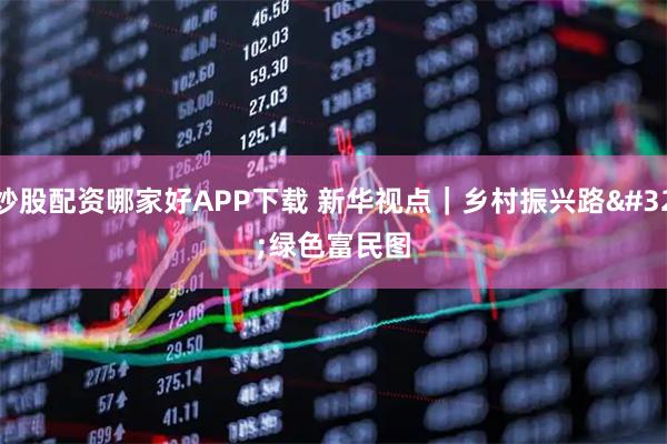 炒股配资哪家好APP下载 新华视点｜乡村振兴路 绿色富民图